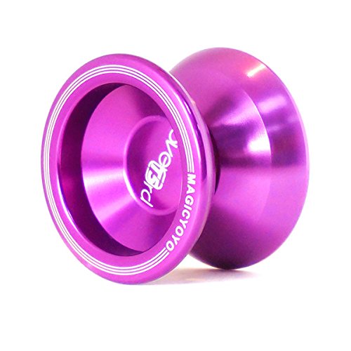 T5 Overlord Purple MAGICYOYO New Fashion Aluminum Smoothless Professional Yoyo
