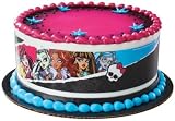 Monster High Designer Prints Edible Cake Image Monster High Designer Prints Edible Cake Image