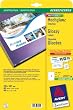 Avery Zweckform L7767-40 Etiketten mit Spezialbeschichtung, 210 x 297 mm, 40 Blatt/40 Etiketten, wei�