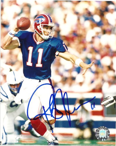 ROB JOHNSON,BUFFALO BILLS,USC TROJANS,SIGNED,AUTOGRAPHED,8X10 PHOTO,COA, RARE HARD PHOTO TO FIND