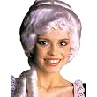 Theatre Costumes Accessory Wigs Colonial Wig White Bun Wig Theatre 1800s
