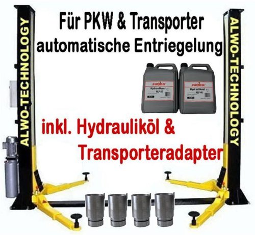 2 Säulen Hebebühne mit automatischer