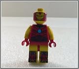 Lego Marvel Comics Custom Ironman (yellow) 2 Minifig