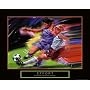 Effort Girls Soccer Motivational Poster Inspirational Art Print