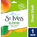 St. Ives Skin Care Sheet Mask, Glow Apricot, 6 Count