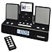 Electronics : IHome Portable travel alarm clock for ipod black