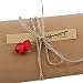 Generic DIY Kraft Paper Greeting Card with Handmade Big Rose Flower for Valentine RS.100.00
