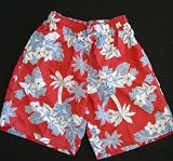 KANU Surf Mens Swim Trunks “WAILEA” Coral – LG