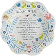 Natural Life MPLT009 Giving Plate Melamine, Rabbits and Owl