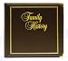 Executive Family History Binder, Dark Brown