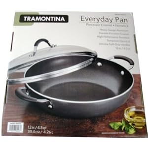 Tramontina: Everyday Pan ~ Porcelain Enamel - Nonstick 12"