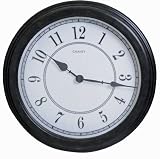 Chaney 75103 Antique Black Clock Arabic