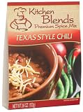 Kitchen Blends Texas Style Chili Mix, 3.6-Ounce Packages (Pack of 3)