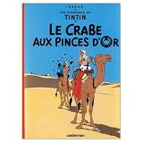 Les Aventures de Tintin / Le Crabe aux Pinces d'Or (French edition of the Crab with the Golden Claws) / Book and DVD Package