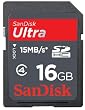 SanDisk 16GB Ultra 15MB/s SDHC SD Card Class 4 (SDSDH-016G-P36, Retail Packaging)