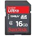 SanDisk 16GB Ultra 15MB/s SDHC SD Card (SDSDH-016G, Bulk Packaging)