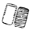 Palm Treo Pro 850 Snap On Protector Hard Case Image Cover Silver Zebra
