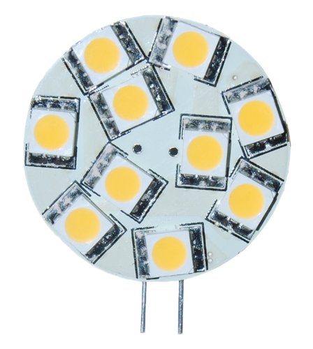 EagleLight G4 LED Bulb, 10 SMD5050 LEDs, Side Pin