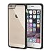 iPhone 6s Case, roocase [Plexis] iPhone 6s Slim Fit Ultra Clear Back PC/TPU Skin Case Cover for Apple iPhone 6 / 6s (2015), Black