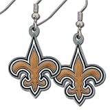 New Orleans Saints Dangle Earrings