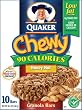 Quaker Chewy Granola Bar Low Fat Honey Nut, 8-Count Boxes (Pack of 12)