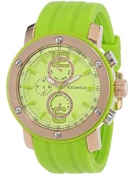 Rocawear Womens RL0128T1-128 Stylish Bracelet Enamel Bezel Watch