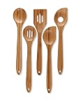 Totally Bamboo 6-Piece Lattice Utensil Set