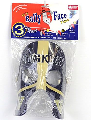 NEW NCAA Washington Huskies Rally Face Mask NIB NR