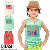 (ディラッシュ)DILASH 盛夏'15 キーネックタンクトップ 80 レッド