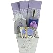 Romantic Lavender Themed Spa Gift Basket