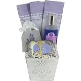 Romantic Lavender Themed Spa Gift Basket 51%2BFaIBuRoL. SL160 Romantic Lavender Themed Spa Gift Basket