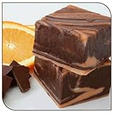Mo's Fudge Factor, Dark Chocolate Orange Fudge, 1/2 Pound