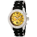 51%2BFeP7ItxL. SL160  Invicta Mens 6706 Sea Spider Collection Chronograph Black Polyurethane Watch