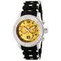 Invicta Men's 6706 Sea Spider Collection Chronograph Black Polyurethane Watch
