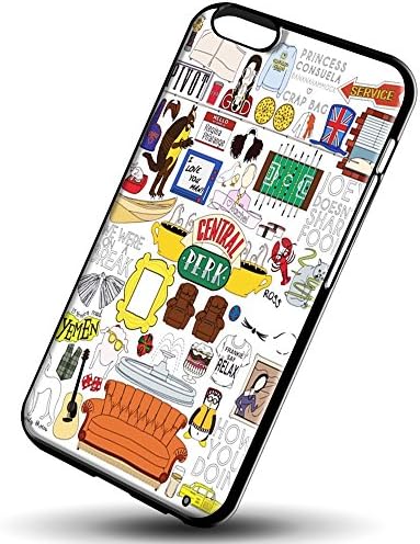 central perk friends tv show for iPhone 6/6s Black case