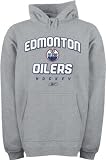 Edmonton Oilers -Grey- Prima Italic Hooded Sweatshirt - XX-Large