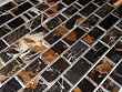 1x2 Michael Angelo Polished Brick Shape Mosaic Tile meshed on 12 x 12