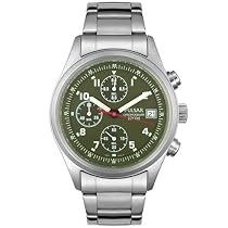Pulsar Men's Stainless Steel Chronograph Watch PJN307