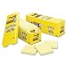 Post-it Super Sticky Notes, 3 x 3-Inches, Canary Yellow, 24-Pads/Cabinet Pack