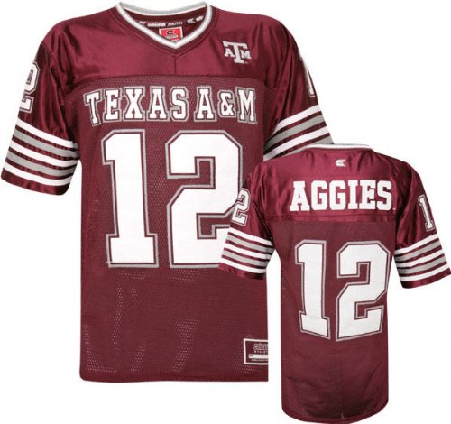 Buy Texas A&M Aggies -Youth- Team Color Franchise Football Jersey now!