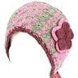 Winter HandKnit Himalaya Headwrap Headband Lined Pink