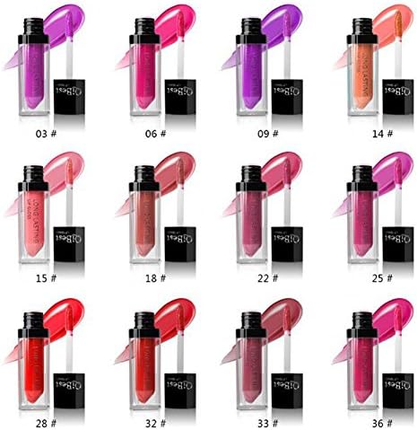 SailDeng Qibest 1PCS Matte Lip Gloss Long Lasting Non-stick Liquid Matte Lipstick #14