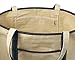 Handy Laundry Canvas Tote Beach Bag - Large Bags with Shoulder Straps, Strong Enough to Carry Beach Gear and Wet Towels. Front Pocket, Inside Zippered Pocket. (Navy Blue)