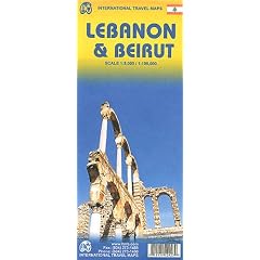 Lebanon & Beirut Travel Map