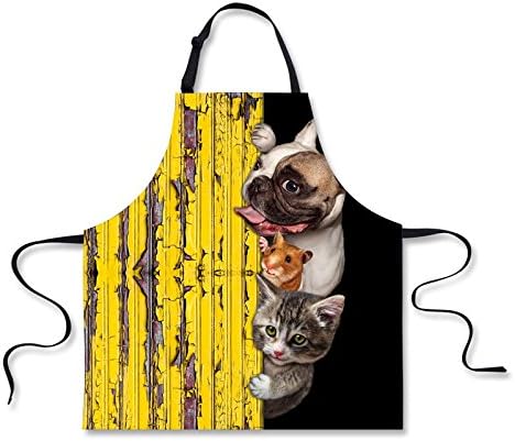 Pixel Apron - Funny New dog Personalized Creative Apron Kitchen Cooking Restaurant