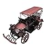 ABURA Handmade Retro Nostalgia Classic car Model,Pop Time Iron Car Model Ornament for Home Office Decoration(Bronze Classic Car Model)