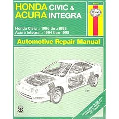 Honda Civic & CR-V Acura Integra Automotive Repair Manual (Haynes Repair Manuals)