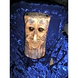 OLD MAN HAPPY WISE FOOL MAGIC TREE STUMP SOLAR POWERED PATIO GARDEN NIGHT LIGHT