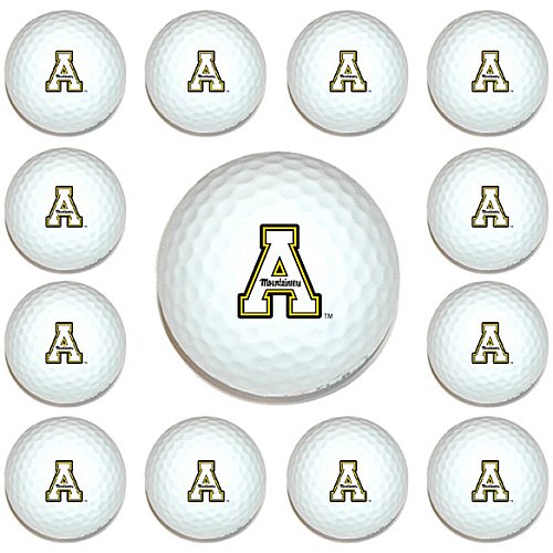 Appalachian State Mountaineers Dozen Pack Of Golf Balls From Team Golf