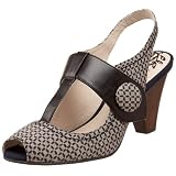 Pink Studio Women's Jules Peep-Toe Pump